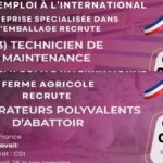 Emploi France 2026 : Offres d’Emploi à l’International – Recrutement en Industrie et Agriculture