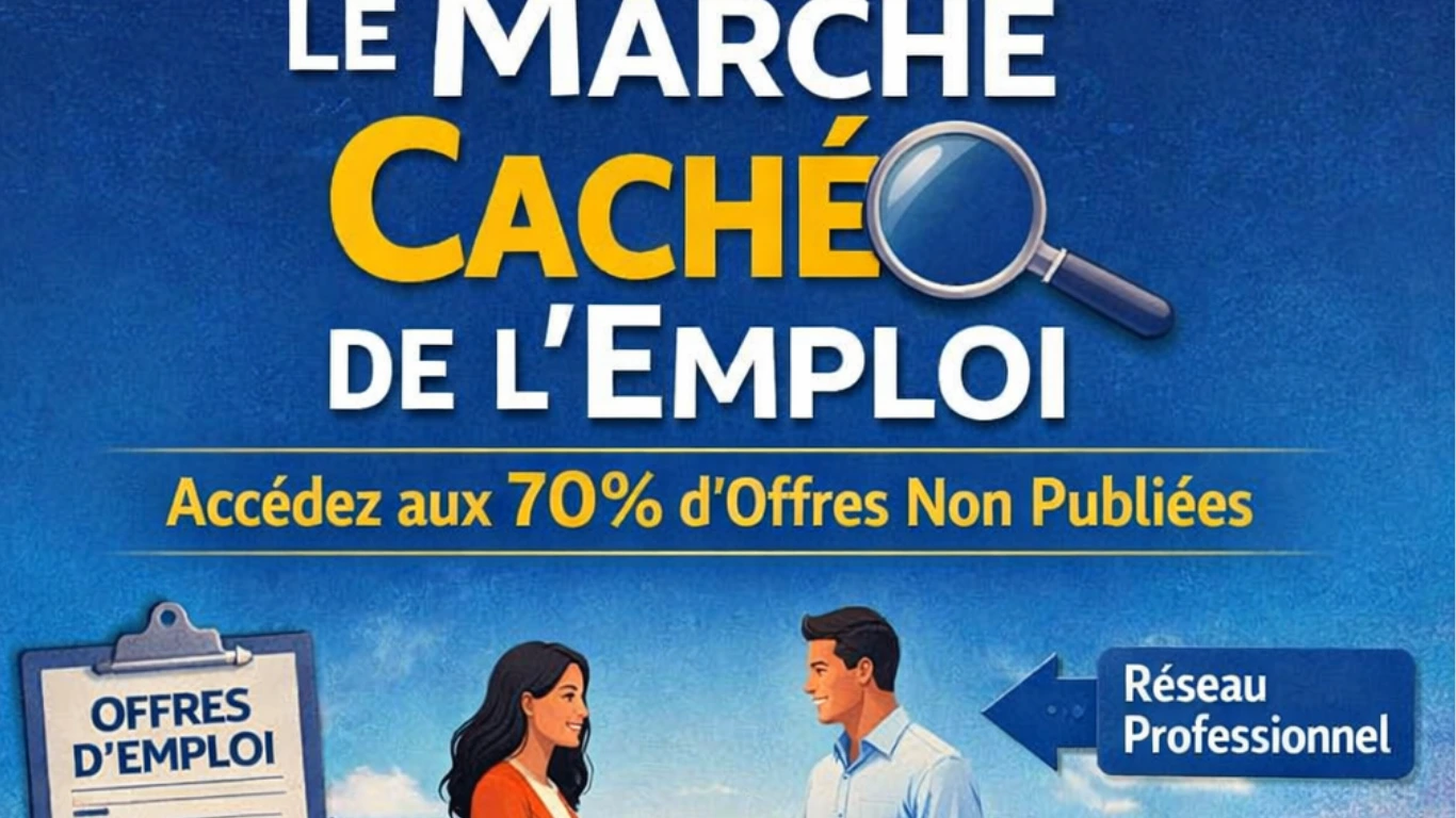 Le marché caché de l’emploi : comment accéder aux 70 % d’offres non publiées