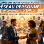 Comment transformer votre réseau personnel en opportunités d'emploi