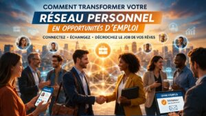 Comment transformer votre réseau personnel en opportunités d'emploi