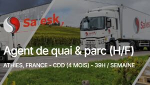 Offre d’emploi Agent de quai et parc (H/F) en France | Salesky