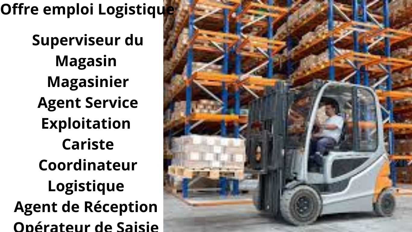 Offre emploi Logistique au Maroc 2026 : Opportunités à Kénitra, Tanger, Casablanca et Rabat