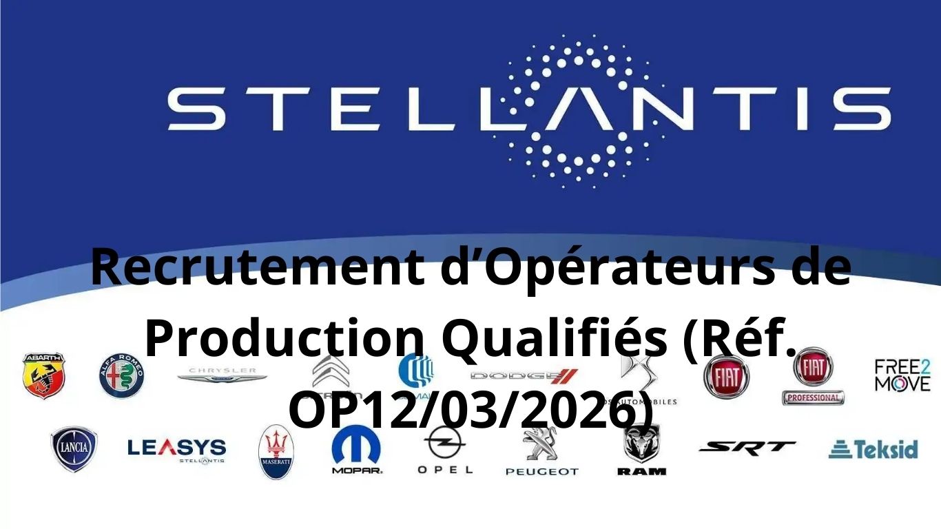 Stellantis recrute des opérateurs de Production