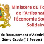 Concours Ministère du Tourisme : Administrateurs 2ème Grade