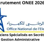 Recrutement ONEE 2026 : 19 Techniciens Spécialisés en Secrétariat et Gestion Administrative